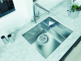 Кухонная мойка Florentina Оптима-HM 500.400.10.10 серебристый